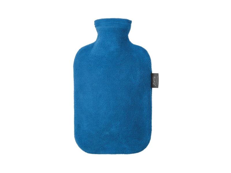 6530_Wärmflasche Fashy Vliesbezug saphir